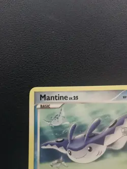 Pokemon Card Mantine 29/123 D&P Mysterious Treasures Non-Holo Rare - Image 2