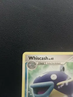 Pokemon Card Whiscash 40/123 D&P Mysterious Treasures Non-Holo Rare - Image 2