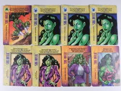 Overpower 8 Card Lot Marvel She Hulk Public Defender x2 Brains & Brawn x3 Vitami - Image 1