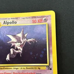 Alpollo Pokemon Card - 6/62 - Holo 1st Edition - NM Condition - Image 3