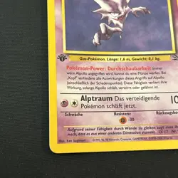 Alpollo Pokemon Card - 6/62 - Holo 1st Edition - NM Condition - Image 5