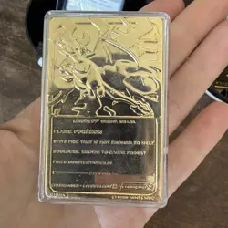 Vintage 1999 Burger King Pokemon 23K Gold Plated Card Complete Set of 6 Pokeball - Image 4