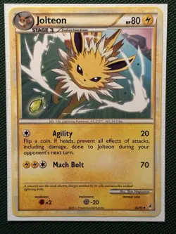 Jolteon X5 Card Lot - Promo, Cosmos Holo, HGSS, 151 - A30 - Image 4