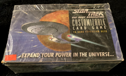 1994 Star Trek The New Generation CCG, Sealed Box of 36, 15 Card Expansion Packs - Image 1