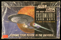 1994 Star Trek The New Generation CCG, Sealed Box of 36, 15 Card Expansion Packs - Image 2