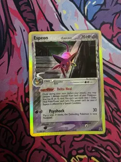 Espeon 4/113 Holo Rare EX Delta Species NON-STAMPED NM Pokemon Card - Image 1