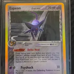 The Pokemon Company Espeon Delta Species 4/113 Holo Rare English 70 HP - Image 1