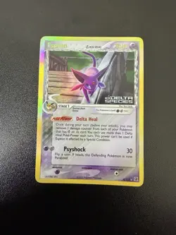 Espeon 4/113 Reverse Holo Foil Rare EX Delta Species Stamped Pokemon - Image 3