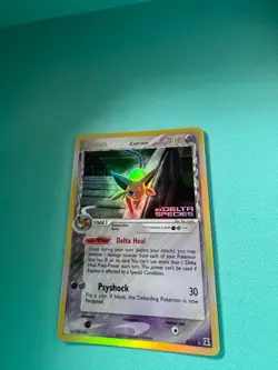 Pokemon TCG Espeon 4/113 Reverse Holo Foil Rare EX Delta Species Stamped - Image 3