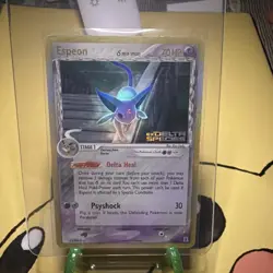 Pokemon TCG Espeon Delta Species 4/113 Reverse Holo Rare 2005 English 70 HP - Image 2