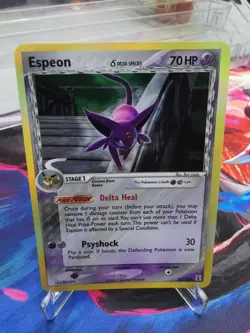 Pokemon TCG Espeon (Delta) EX Delta Species 4/113 Holo Holo Rare - Image 1