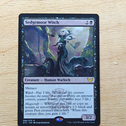 Sedgemoor Witch. Strixhaven STX #086/275 Rare MTG Magic: The Gathering - Image 1