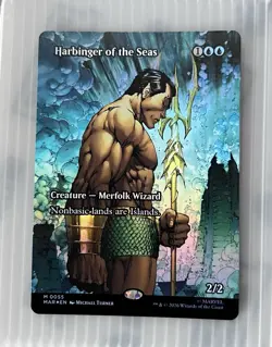 Harbinger of the Seas (Borderless) Foil M Marvel Universe Eternal-Legal 55 NM - Image 1