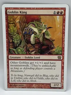 MTG 2005 9th Edition - #192 Goblin King - Image 1