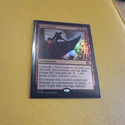 Wizards of the Coast MTG City on Fire 0135 Foil Rare Red EN March - Image 3