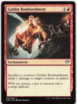Goblin Bombardment 24 Duel Decks: Speed vs. Cunning Magic: The Gathering MP - Image 1