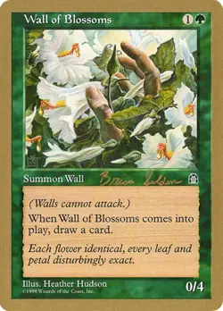Wall of Blossoms World Championship Decks 1998 MP MTG - Image 1