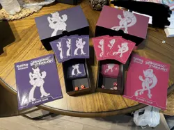 Pokemon BreakThrough ETB’s Mewtwo X & Y - OPENED - Complete Without Packs - Image 1