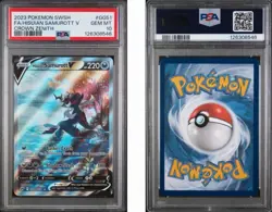 Pokemon Sword And Shield Crown Zenith Hisuian Samurott V GG51/GG70 2023 PSA 10 - Image 3