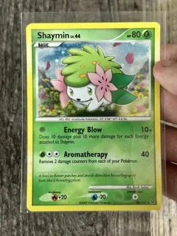Pokemon Platinum Shaymin Flourish Theme Deck Opened OG OWNER!! - Image 5