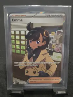 Nintendo Emma Trainer-Supporter 107/086 CRI Foil Pokemon TCG 2026 - Image 1