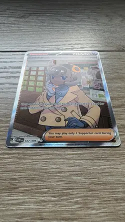 Pokemon Emma 107/086 - ME04: Chaos Rising Ultra Rare Holo Card NM - Image 2