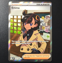 The Pokemon Company Emma 107/086 Crown Zenith Secret Rare Full Art Holo EN - Image 1