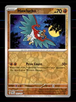 Hawlucha 107/167 Common Twilight Masquerade Pokemon Reverse Holo Near Mint - Image 1