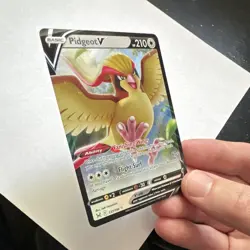 The Pokemon Company Pidgeot V Holo Ultra Rare 137/196 210 HP ENG - Image 3