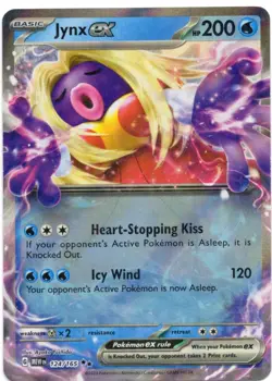 Jynx ex 124/165 Double Rare 151 Pokemon Holo Near Mint - Image 1