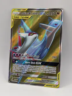 Pokemon Latias & Latios GX Team Up Holo Full Art Ultra Rare Card #169/181 - Image 2