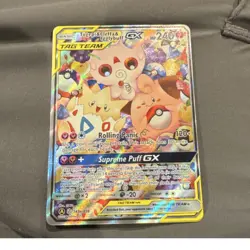 Pokemon TCG Togepi & Cleffa & Igglybuff GX 143A/236 Alternate Art Holo 240HP - Image 1
