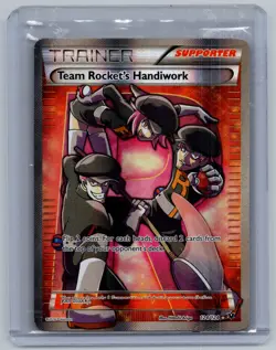 Team Rocket's Handiwork (Full Art) [XY - Fates Collide FCO Holofoil - 124/124... - Image 2