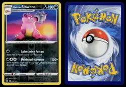 GALARIAN SLOWBRO 092/163 RARE BATTLE STYLES POKEMON REVERSE HOLO NM - Image 3