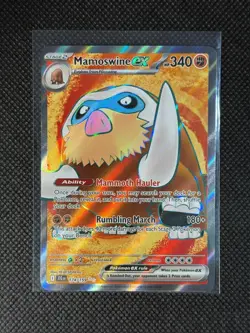Mamoswine ex 174/159 Ultra Rare Journey Together Pokemon Holo Near Mint - Image 1