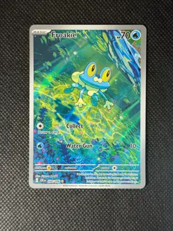 Froakie 088/086 Holo Illustration Rare Chaos Rising Pokemon Near Mint - Image 1