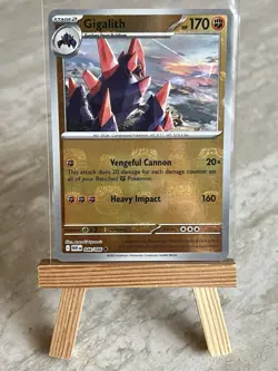 Pokemon TCG Gigalith 048/086 White Flare Master Ball Reverse Holo (English) - NM - Image 1