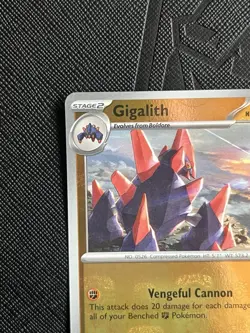Pokemon TCG Gigalith 048/086 White Flare Master Ball Reverse Holo (English) - NM - Image 4