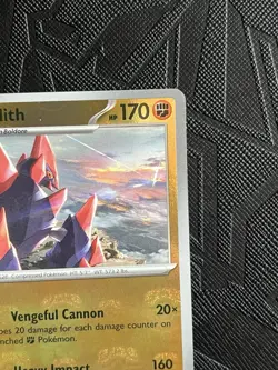 Pokemon TCG Gigalith 048/086 White Flare Master Ball Reverse Holo (English) - NM - Image 5