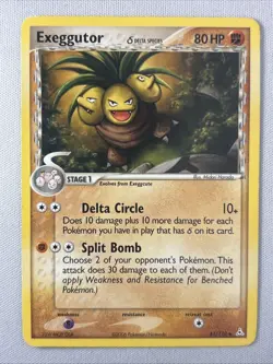 Pokemon Exeggutor (Delta Species) 41/110 Holon Phantoms Uncommon NM - Image 1