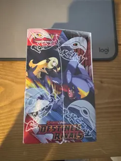 POKEMON TCG DESTINED RIVALS HALF BOOSTER BOX BROKEN SEAL (read description) - Image 3