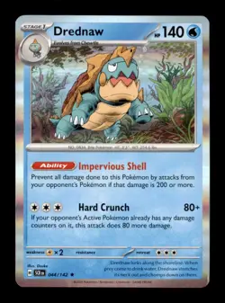 Drednaw 44/142 Rare Stellar Crown Pokemon Holo Near Mint - Image 1