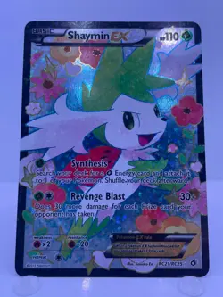 Shaymin EX (Full Art) RC21/RC25 - Pokemon Legendary Treasures - MP - Image 1