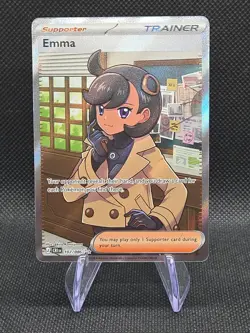 Emma Full Art Holo Ultra Rare Trainer 107/111 Chaos Rising - Image 1