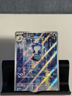 Pokemon TCG Poliwhirl Full Art 176/165 151 Card NM/M Condition - Image 2