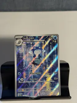 Pokemon TCG Poliwhirl Full Art 176/165 151 Card NM/M Condition - Image 3
