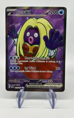 Pokemon TCG Card Jynx ex 191/165 Scarlet & Violet 151 Ultra Rare Full Art - NM - Image 1