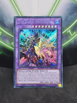 Yugioh The Dark Magicians LDS3-EN090 Secret Rare NM - Image 1