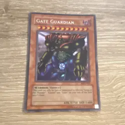 Konami Yu-Gi-Oh! Gate Guardian MRD-000 Secret Rare Unlimited - Image 1