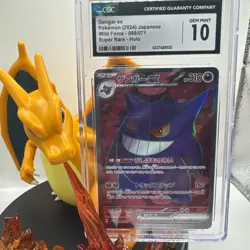 2024 Pokemon Gengar EX 088/071 Super Rare Holo Wild Force Japanese CGC 10 Gem - Image 1